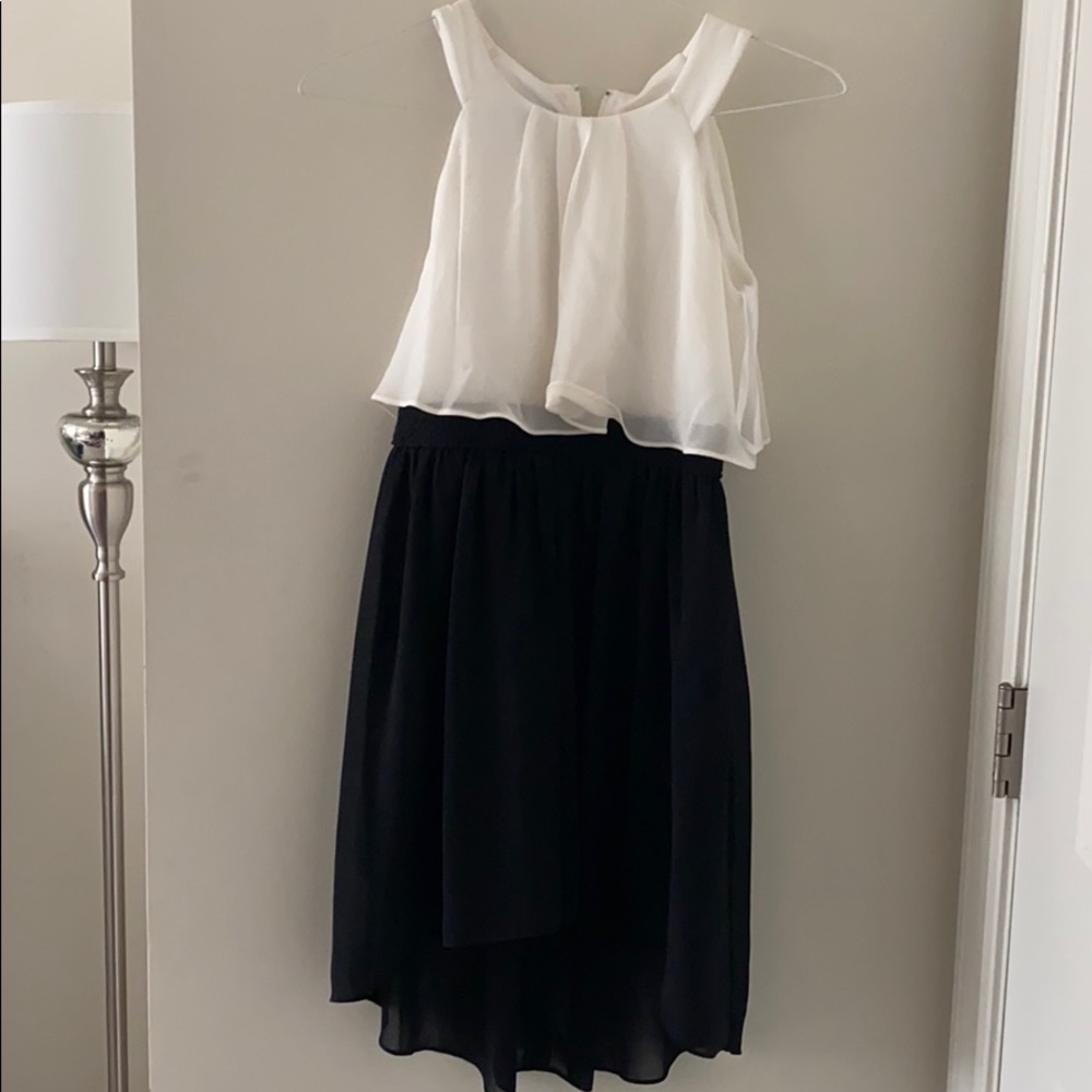 Black and white formal dress(girls)